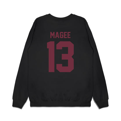 Mississippi State - NCAA Football : Sanfrisco Magee - Vintage Helmet Premium Crewneck Sweatshirt-1