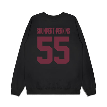 Mississippi State - NCAA Football : Jakheem Shumpert-Perkins - Vintage Helmet Premium Crewneck Sweatshirt-1