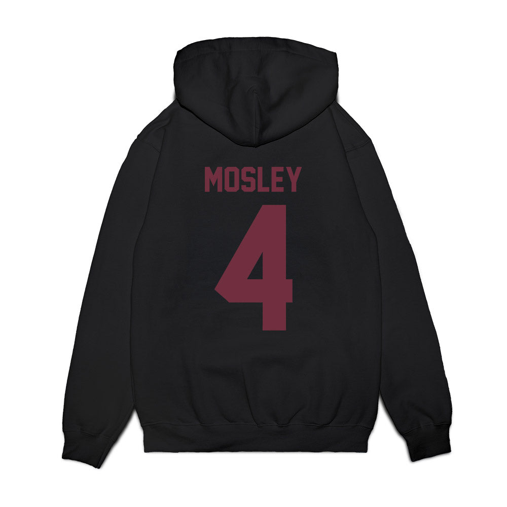 Mississippi State - NCAA Football : Jordan Mosley - Vintage Helmet Premium Hooded Sweatshirt-1