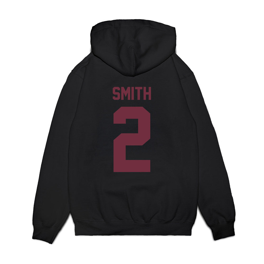 Mississippi State - NCAA Football : Isaac Smith - Vintage Helmet Premium Hooded Sweatshirt-1