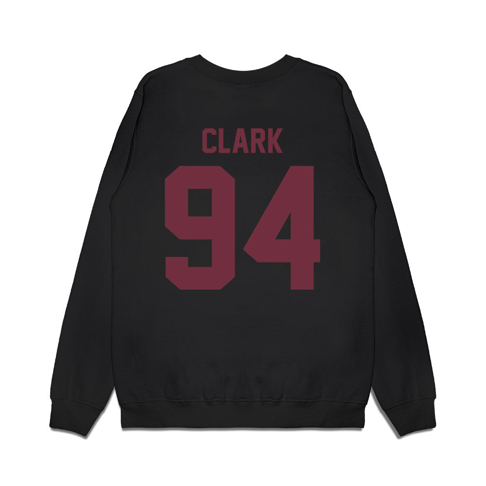 Mississippi State - NCAA Football : Corey Clark - Vintage Helmet Premium Crewneck Sweatshirt-1
