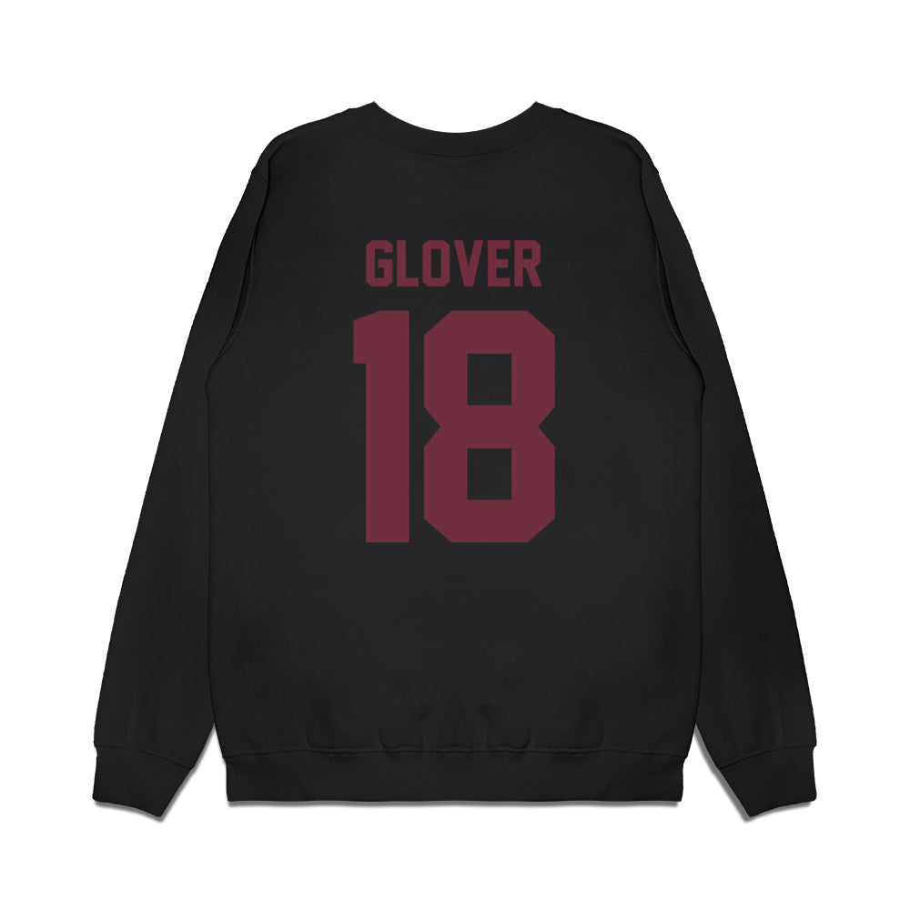Mississippi State - NCAA Football : Jaron Glover - Vintage Helmet Premium Crewneck Sweatshirt-1
