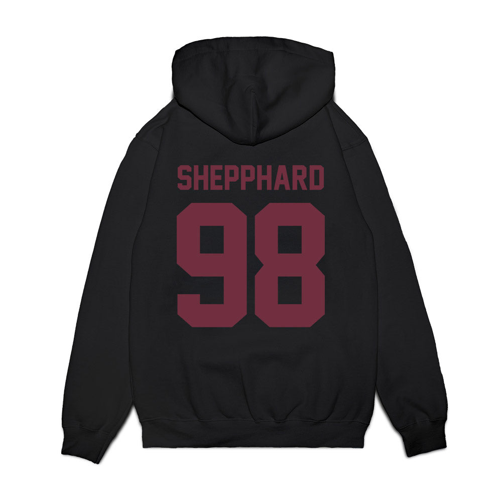 Mississippi State - NCAA Football : Ashun Shepphard - Vintage Helmet Premium Hooded Sweatshirt-1