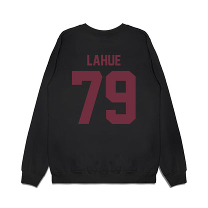 Mississippi State - NCAA Football : Jakson LaHue - Vintage Helmet Premium Crewneck Sweatshirt-1