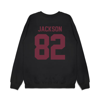 Mississippi State - NCAA Football : Davian Jackson - Vintage Helmet Premium Crewneck Sweatshirt-1