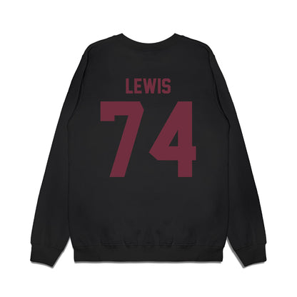 Mississippi State - NCAA Football : Jimothy Lewis - Vintage Helmet Premium Crewneck Sweatshirt-1