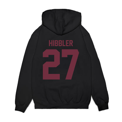 Mississippi State - NCAA Football : Jykeveous Hibbler - Vintage Helmet Premium Hooded Sweatshirt-1