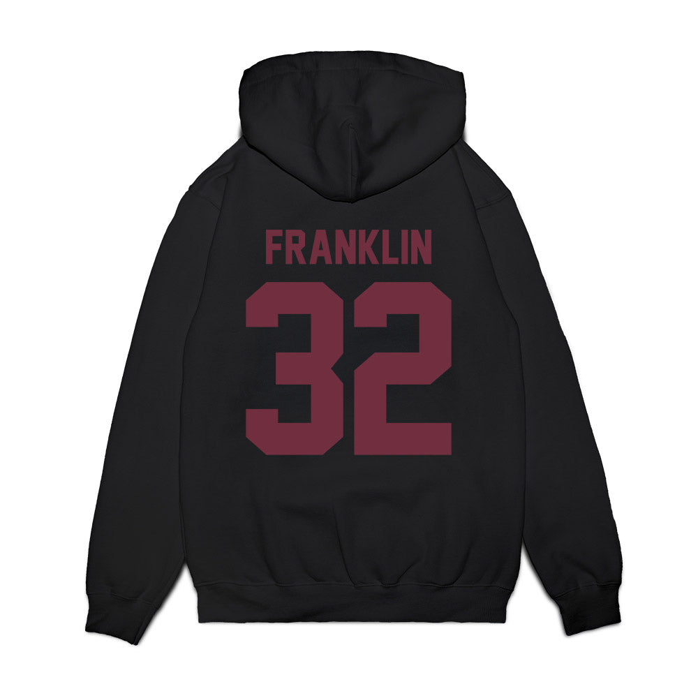 Mississippi State - NCAA Football : Doug Franklin - Vintage Helmet Premium Hooded Sweatshirt-1