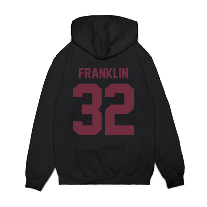 Mississippi State - NCAA Football : Doug Franklin - Vintage Helmet Premium Hooded Sweatshirt-1