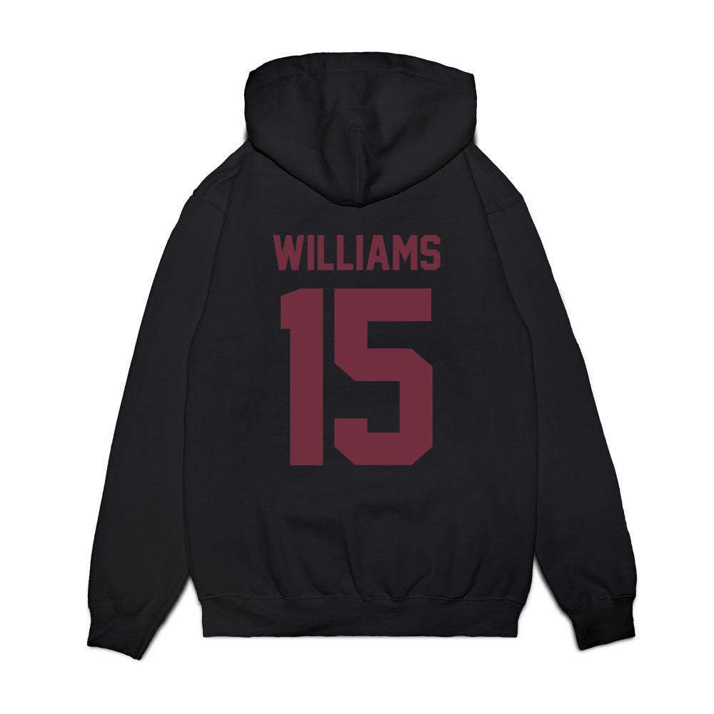 Mississippi State - NCAA Football : Jayven Williams - Vintage Helmet Premium Hooded Sweatshirt-1