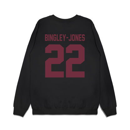 Mississippi State - NCAA Football : Kedrick Bingley-Jones - Vintage Helmet Premium Crewneck Sweatshirt-1