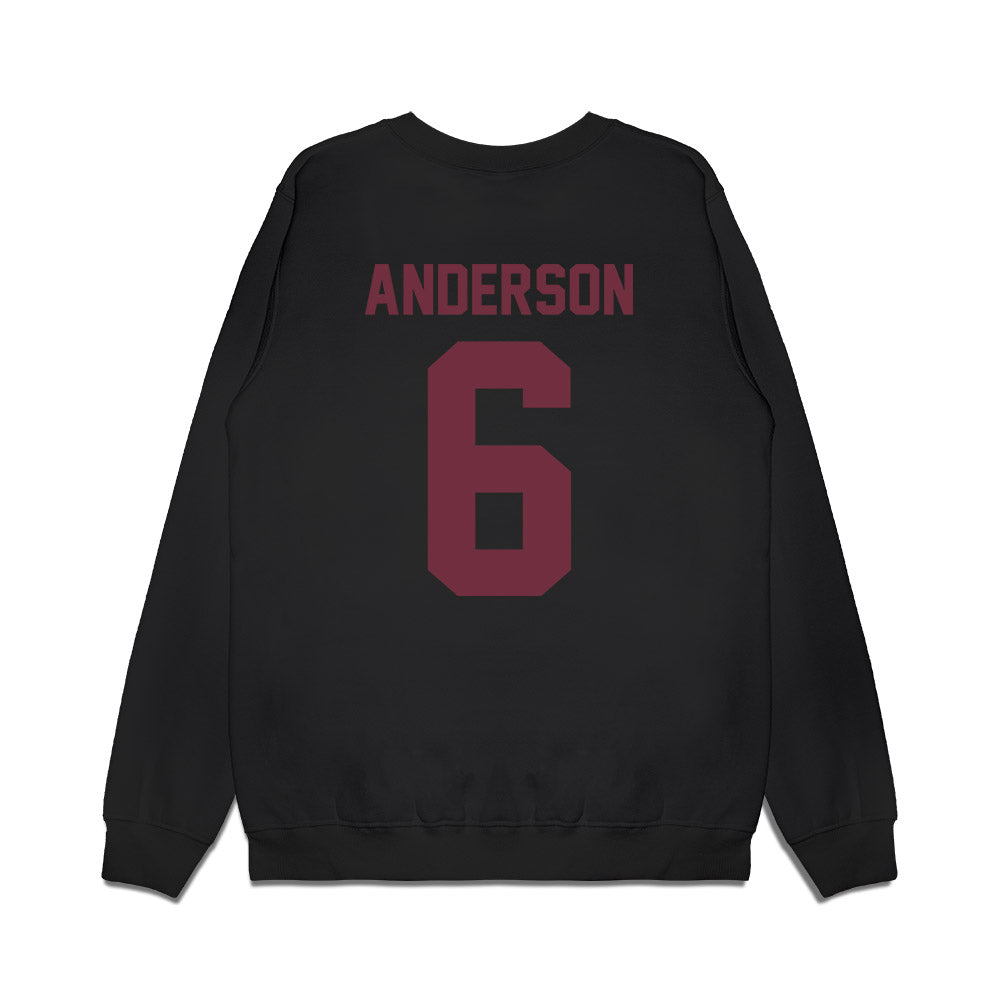 Mississippi State - NCAA Football : Deonte Anderson - Vintage Helmet Premium Crewneck Sweatshirt-1
