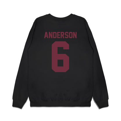 Mississippi State - NCAA Football : Deonte Anderson - Vintage Helmet Premium Crewneck Sweatshirt-1