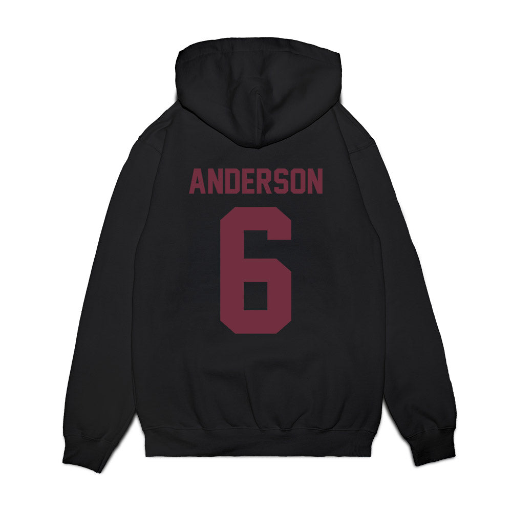 Mississippi State - NCAA Football : Deonte Anderson - Vintage Helmet Premium Hooded Sweatshirt-1