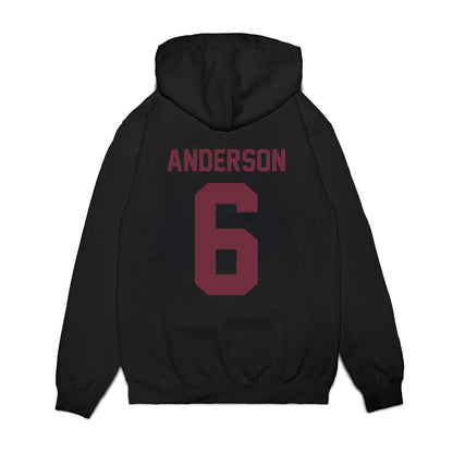 Mississippi State - NCAA Football : Deonte Anderson - Vintage Helmet Premium Hooded Sweatshirt-1