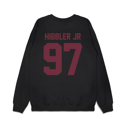 Mississippi State - NCAA Football : Terrance Hibbler Jr - Vintage Helmet Premium Crewneck Sweatshirt-1