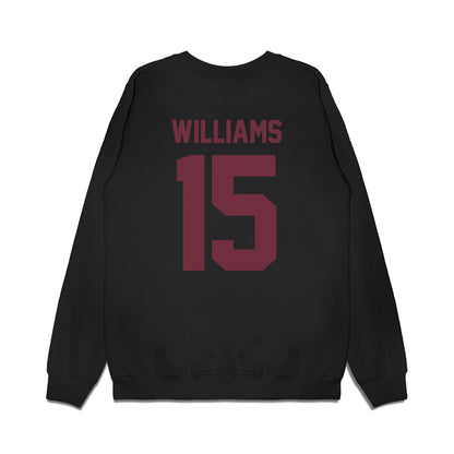 Mississippi State - NCAA Football : Jayven Williams - Vintage Helmet Premium Crewneck Sweatshirt-1
