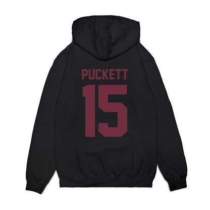 Mississippi State - NCAA Football : Parker Puckett - Vintage Helmet Premium Hooded Sweatshirt-1