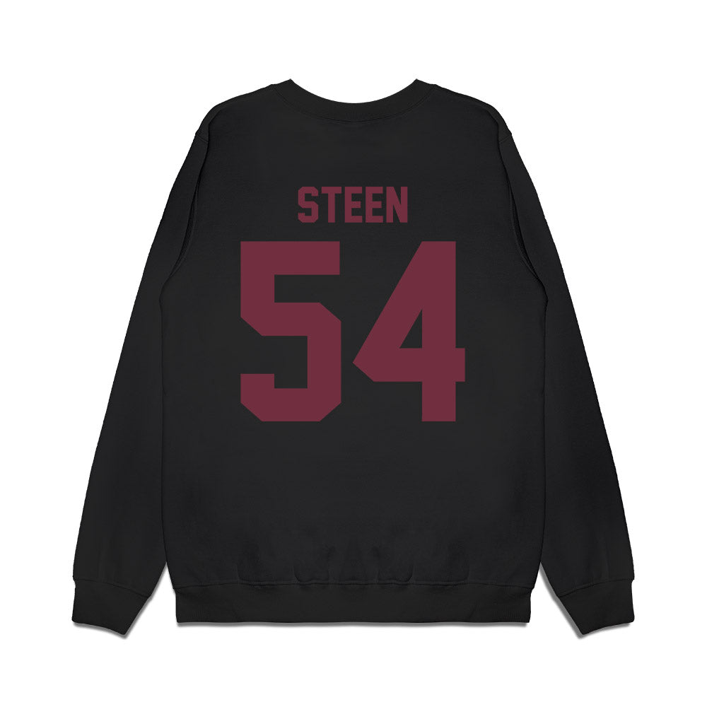 Mississippi State - NCAA Football : Blake Steen - Vintage Helmet Premium Crewneck Sweatshirt-1