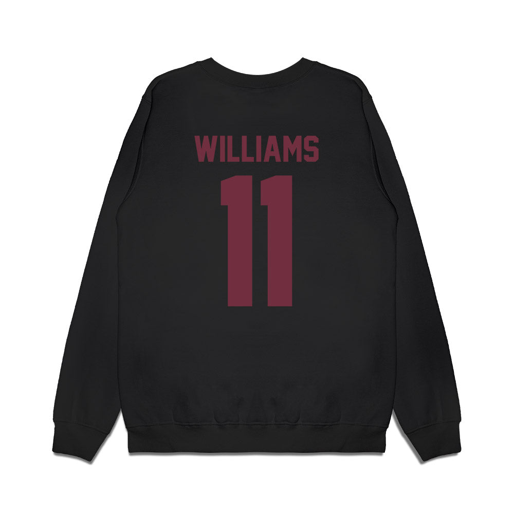 Mississippi State - NCAA Football : Ayden Williams - Vintage Helmet Premium Crewneck Sweatshirt-1