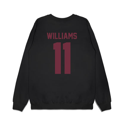 Mississippi State - NCAA Football : Ayden Williams - Vintage Helmet Premium Crewneck Sweatshirt-1