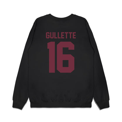Mississippi State - NCAA Football : Derion Gullette - Vintage Helmet Premium Crewneck Sweatshirt-1