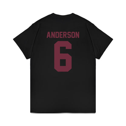 Mississippi State - NCAA Football : Deonte Anderson - Vintage Helmet Comfort Colors T-Shirt-1