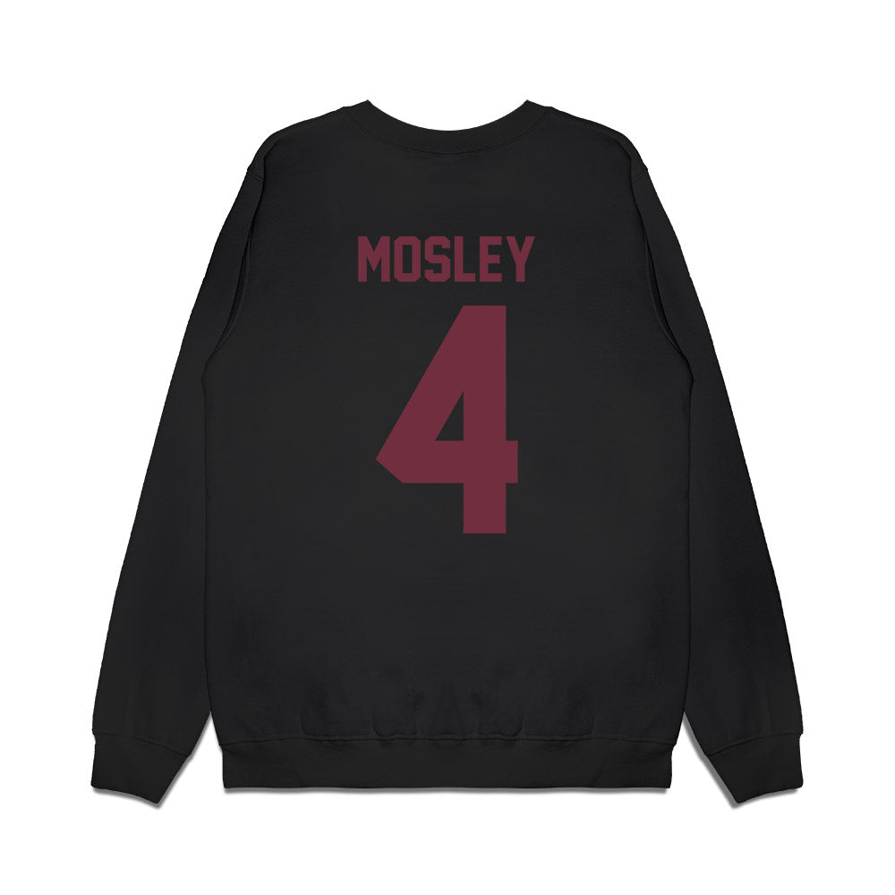 Mississippi State - NCAA Football : Jordan Mosley - Vintage Helmet Premium Crewneck Sweatshirt-1