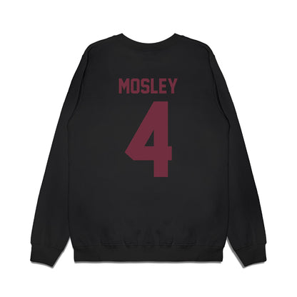 Mississippi State - NCAA Football : Jordan Mosley - Vintage Helmet Premium Crewneck Sweatshirt-1