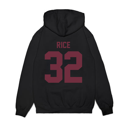 Mississippi State - NCAA Football : AJ Rice - Vintage Helmet Premium Hooded Sweatshirt-1