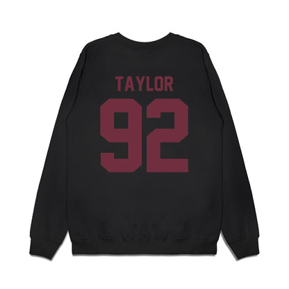 Mississippi State - NCAA Football : Eric Taylor - Vintage Helmet Premium Crewneck Sweatshirt-1