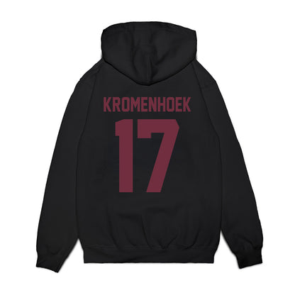 Mississippi State - NCAA Football : Luke Kromenhoek - Vintage Helmet Premium Hooded Sweatshirt-1