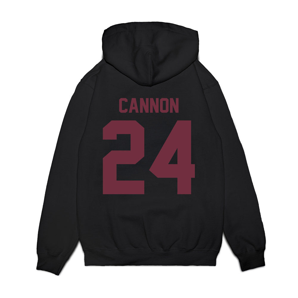 Mississippi State - NCAA Football : Elijah Cannon - Vintage Helmet Premium Hooded Sweatshirt-1