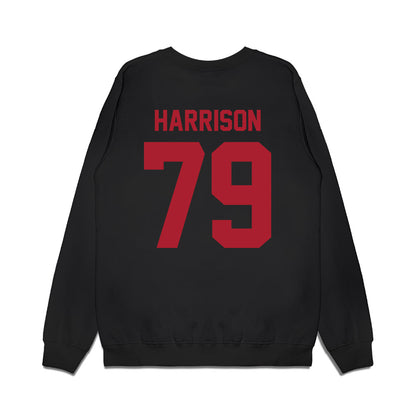 Utah - NCAA Football : Alex Harrison - Vintage Helmet Premium Crewneck Sweatshirt-1