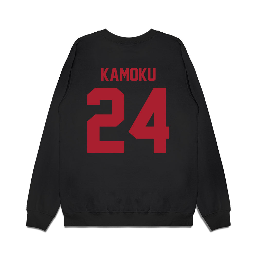 Utah - NCAA Football : Diezel Kamoku - Vintage Helmet Premium Crewneck Sweatshirt-1