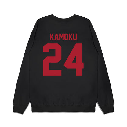 Utah - NCAA Football : Diezel Kamoku - Vintage Helmet Premium Crewneck Sweatshirt-1