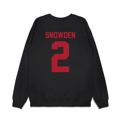 Utah - NCAA Football : Smith Snowden - Vintage Helmet Premium Crewneck Sweatshirt-1