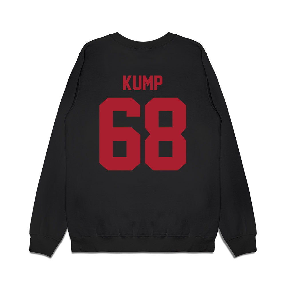 Utah - NCAA Football : Jaren Kump - Vintage Helmet Premium Crewneck Sweatshirt-1
