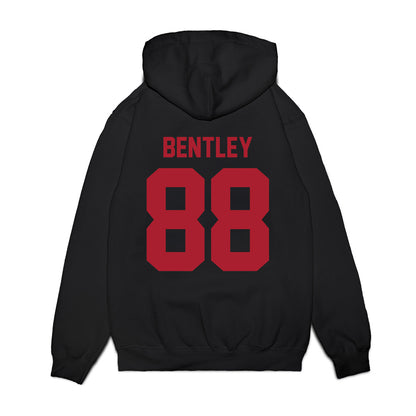 Utah - NCAA Football : Dallen Bentley - Vintage Helmet Premium Hooded Sweatshirt-1