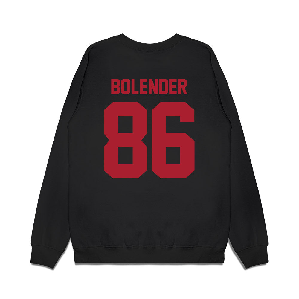 Utah - NCAA Football : Jackson Bolender - Vintage Helmet Premium Crewneck Sweatshirt-1