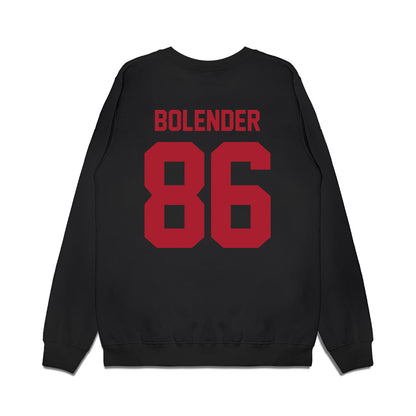 Utah - NCAA Football : Jackson Bolender - Vintage Helmet Premium Crewneck Sweatshirt-1