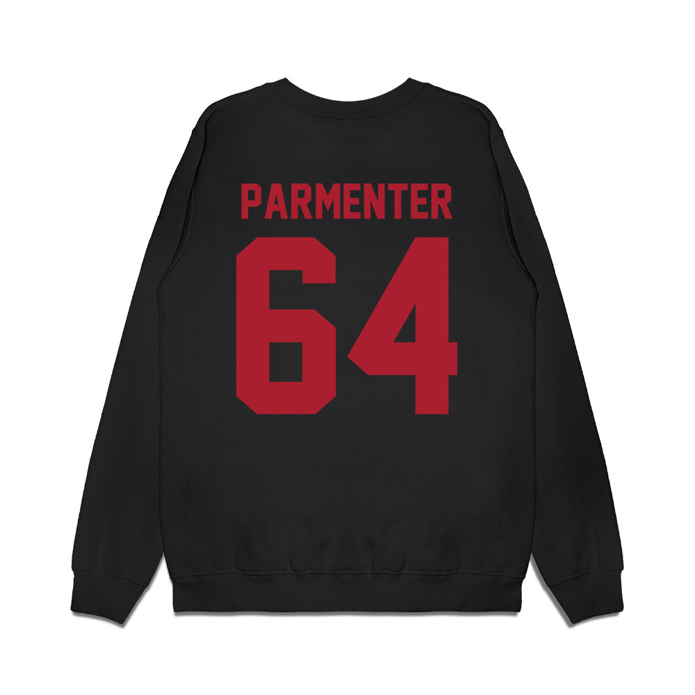 Utah - NCAA Football : Reece Parmenter - Vintage Helmet Premium Crewneck Sweatshirt-1