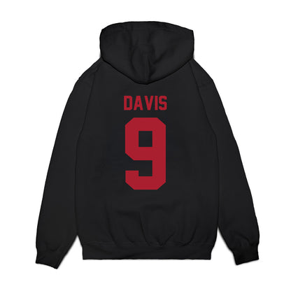 Utah - NCAA Football : Elijah Davis - Vintage Helmet Premium Hooded Sweatshirt-1