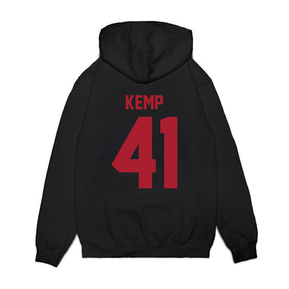 Utah - NCAA Football : Ryker Kemp - Vintage Helmet Premium Hooded Sweatshirt-1