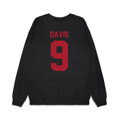 Utah - NCAA Football : Elijah Davis - Vintage Helmet Premium Crewneck Sweatshirt-1