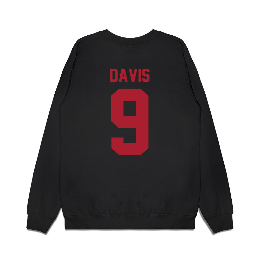 Utah - NCAA Football : Ryan Davis - Vintage Helmet Premium Crewneck Sweatshirt-1
