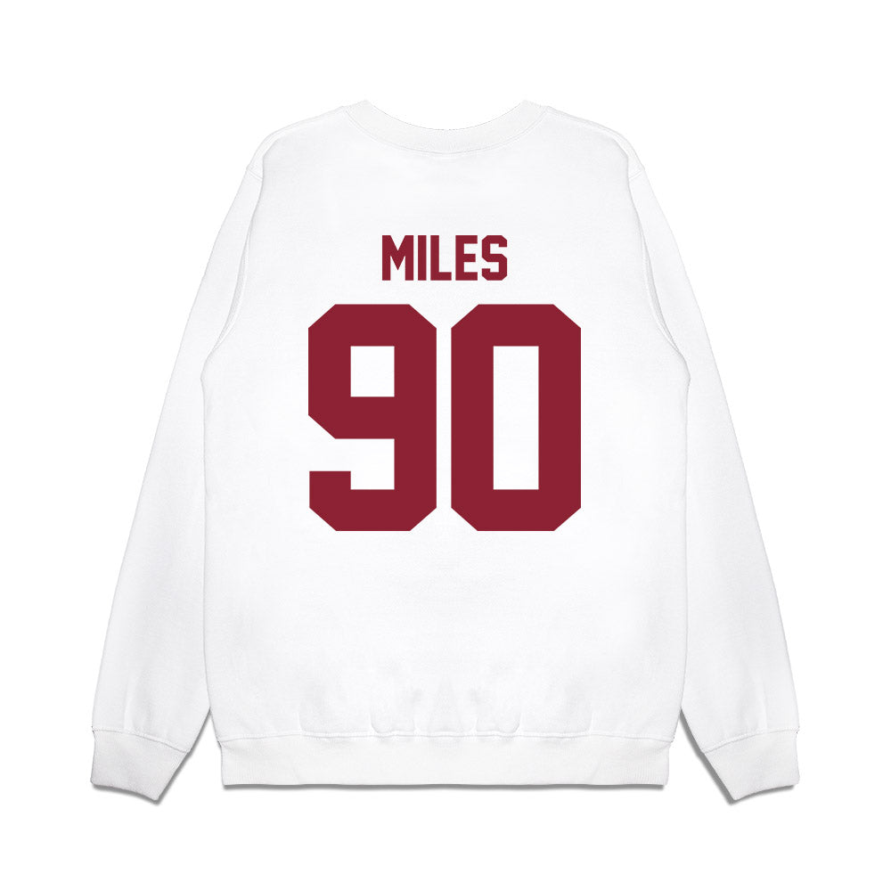 South Carolina - NCAA Football : Davonte Miles - Vintage Helmet Premium Crewneck Sweatshirt-1