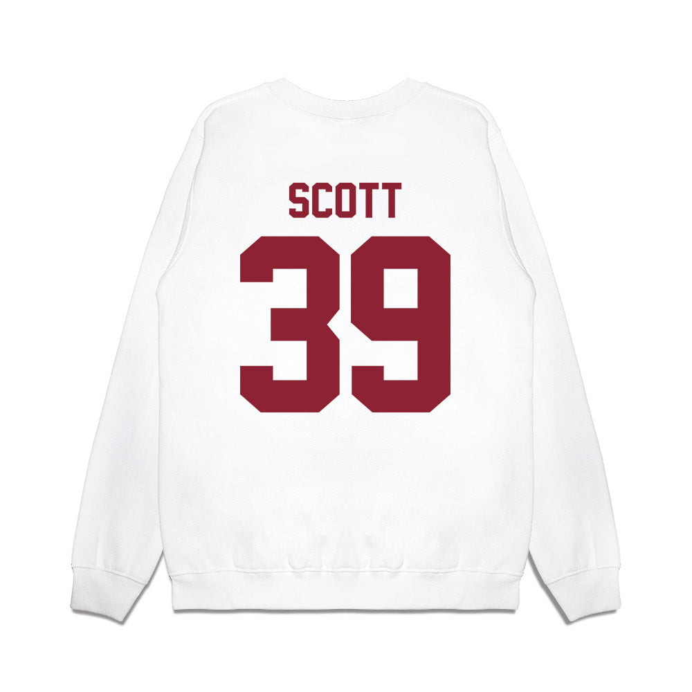 South Carolina - NCAA Football : Larry Scott - Vintage Helmet Premium Crewneck Sweatshirt-1