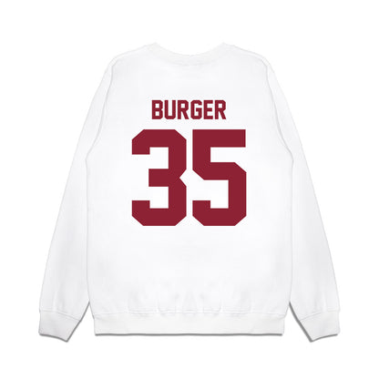 South Carolina - NCAA Football : Jackson Burger - Vintage Helmet Premium Crewneck Sweatshirt-1