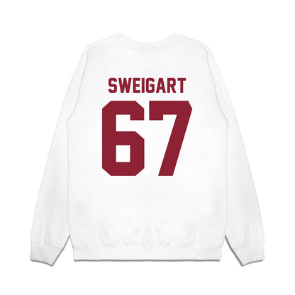 South Carolina - NCAA Football : Chase Sweigart - Vintage Helmet Premium Crewneck Sweatshirt-1
